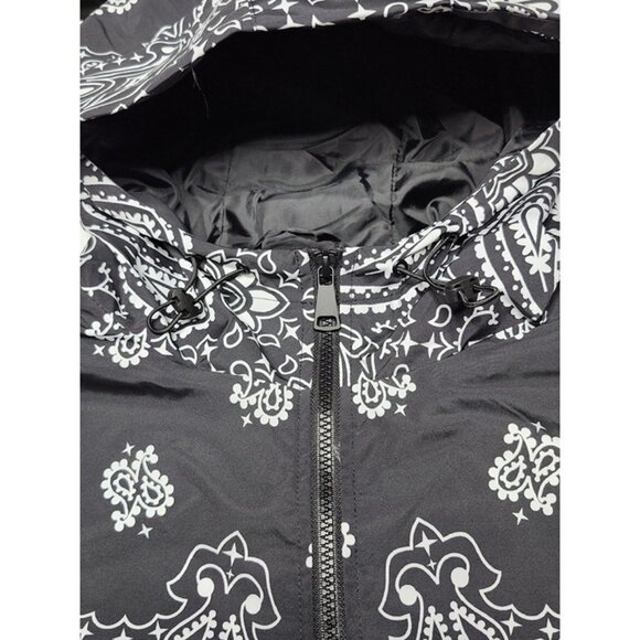 Rebel Vengeance Paisley Print Hooded Jacket - Picture 2 of 8